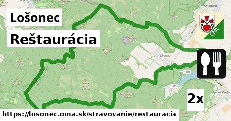 Reštaurácia, Lošonec