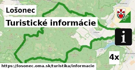 Turistické informácie, Lošonec