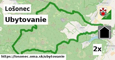 ubytovanie v Lošonec