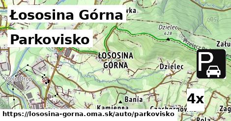 Parkovisko, Łososina Górna