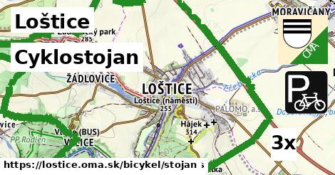 Cyklostojan, Loštice