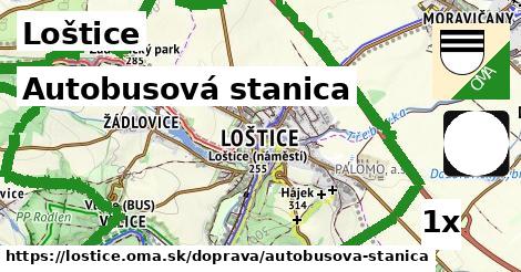 Autobusová stanica, Loštice