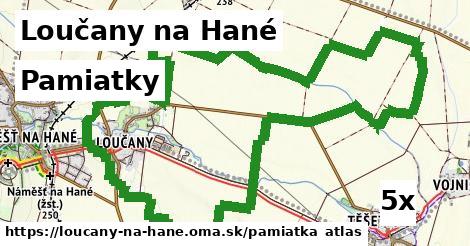 pamiatky v Loučany na Hané