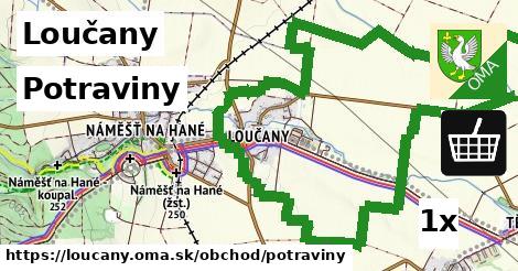 potraviny v Loučany
