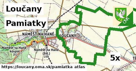 pamiatky v Loučany