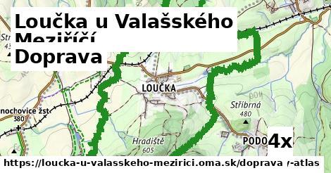 doprava v Loučka u Valašského Meziříčí