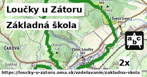 Základná škola, Loučky u Zátoru
