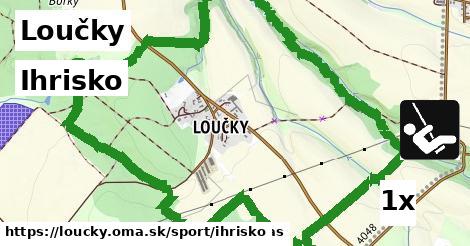 Ihrisko, Loučky