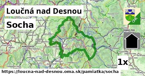 Socha, Loučná nad Desnou