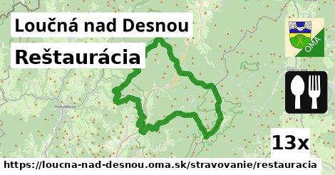 Reštaurácia, Loučná nad Desnou