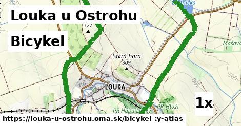 bicykel v Louka u Ostrohu