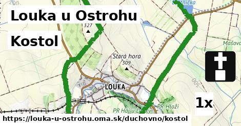 kostol v Louka u Ostrohu