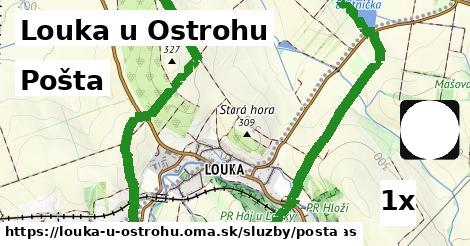 pošta v Louka u Ostrohu