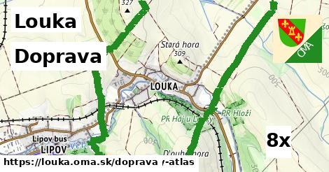 doprava v Louka