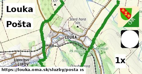 Pošta, Louka