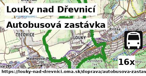 Autobusová zastávka, Louky nad Dřevnicí