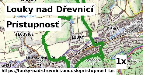 prístupnosť v Louky nad Dřevnicí