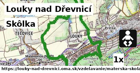 Skôlka, Louky nad Dřevnicí