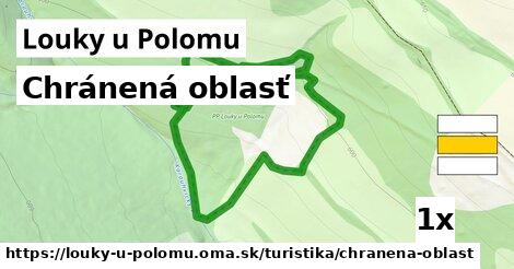 Chránená oblasť, Louky u Polomu
