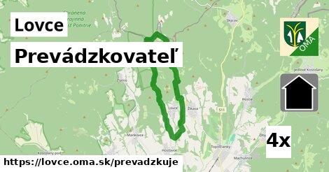 prevádzkovateľ v Lovce