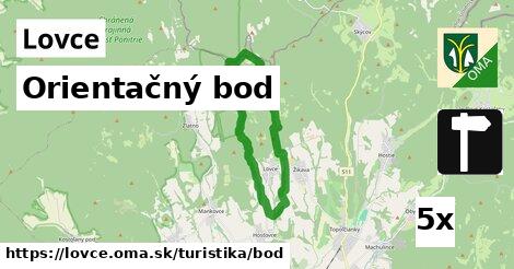 Orientačný bod, Lovce