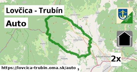 auto v Lovčica - Trubín