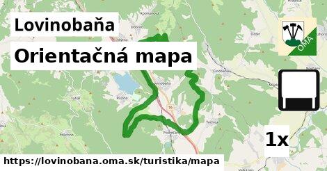 Orientačná mapa, Lovinobaňa