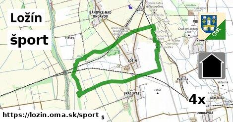 šport v Ložín