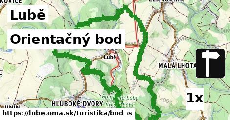 Orientačný bod, Lubě