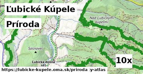 príroda v Ľubické Kúpele