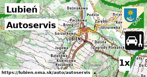 autoservis v Lubień