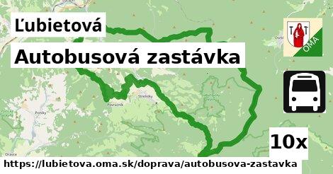 Autobusová zastávka, Ľubietová