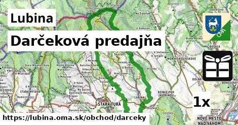 Darčeková predajňa, Lubina