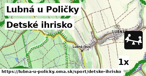 Detské ihrisko, Lubná u Poličky