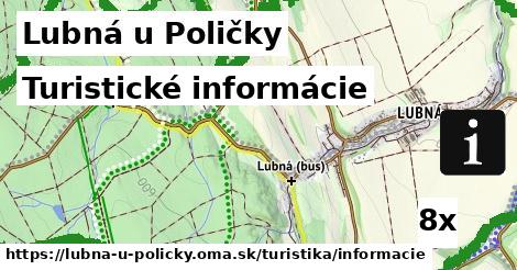 Turistické informácie, Lubná u Poličky