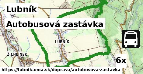 Autobusová zastávka, Lubník