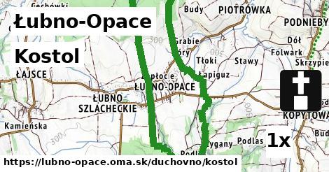 Kostol, Łubno-Opace