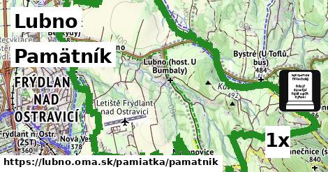 Pamätník, Lubno