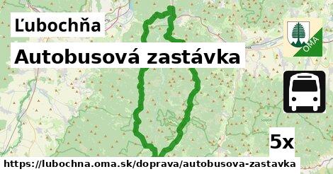 Autobusová zastávka, Ľubochňa