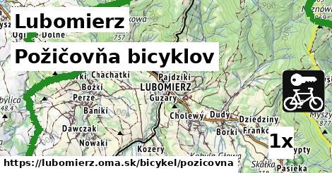 Požičovňa bicyklov, Lubomierz