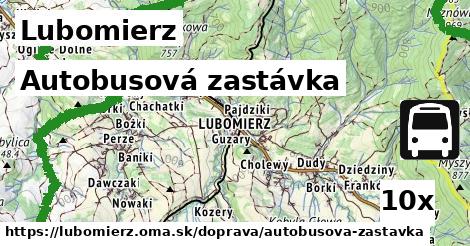 Autobusová zastávka, Lubomierz