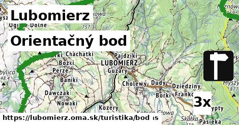 orientačný bod v Lubomierz