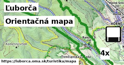 Orientačná mapa, Ľuborča