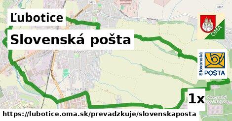 Slovenská pošta, Ľubotice