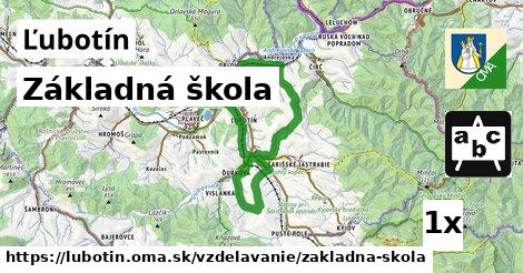 Základná škola, Ľubotín