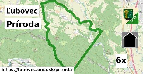 príroda v Ľubovec