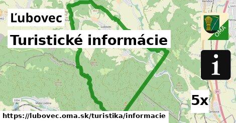 Turistické informácie, Ľubovec