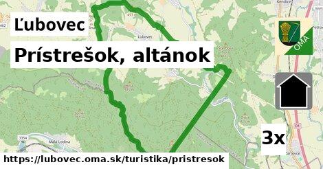 Prístrešok, altánok, Ľubovec