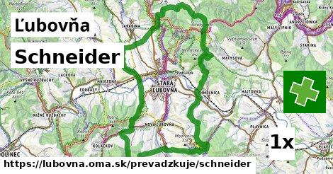 Schneider, Ľubovňa