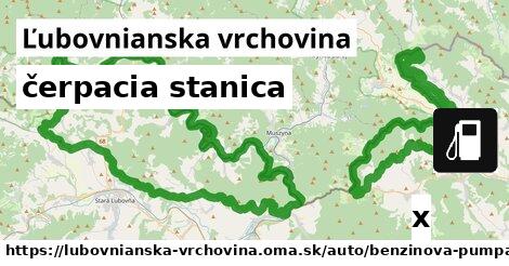 čerpacia stanica, Ľubovnianska vrchovina